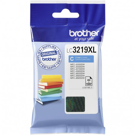 Tinte Brother LC-3219XLC Cyan