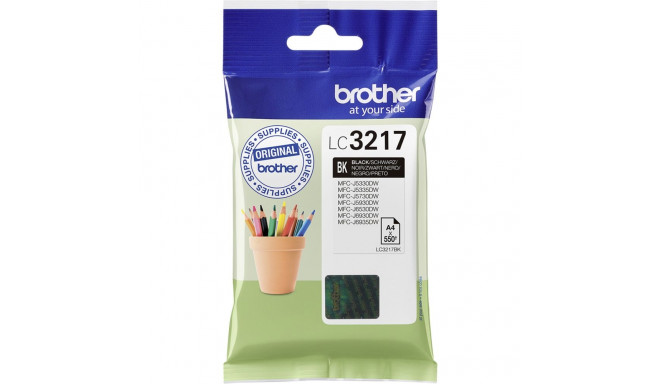 Tinte Brother LC-3217BK Black