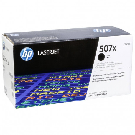 Toner HP 507X / CE400X Black