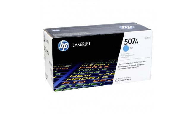 Toner HP 507A / CE401A Cyan