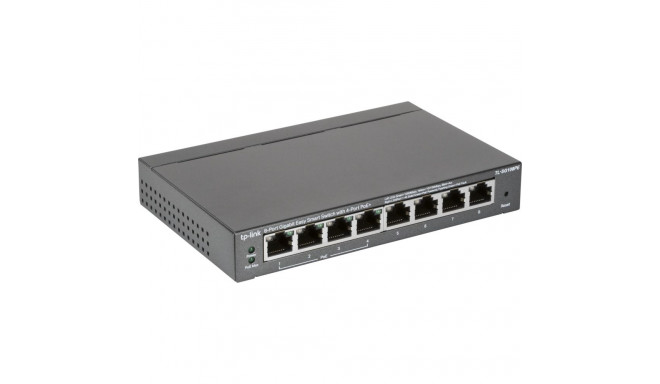 TP-LINK Switch TL-SG108PE 8xGBit (4x PoE+ / 64W) Managed