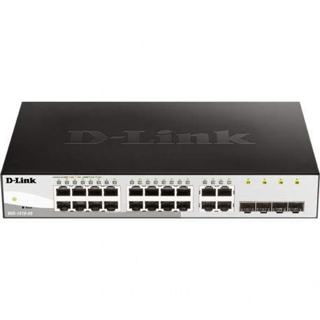 D-Link Switch DGS-1210-20/E 16xGBit/4xSFP 19" Managed