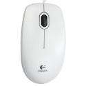 Logitech Mouse B100 Optical White