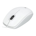 Logitech Mouse B100 Optical White