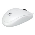 Logitech Mouse B100 Optical White