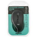 Logitech Mouse M500S Corded OPT black