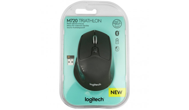 Logitech Mouse M720 Triathlon black BT