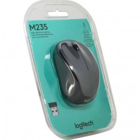 Logitech Mouse M235 Wireless grey