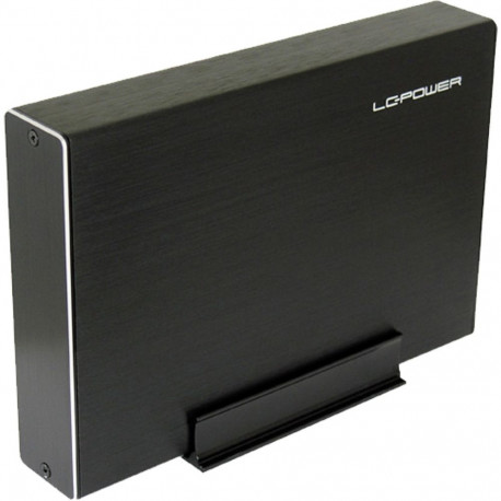 LC-Power 3,5'' SATA HDD-Gehäuse USB3.0 Black LC-35U3-BECRUX, bis zu 5 Gb/s