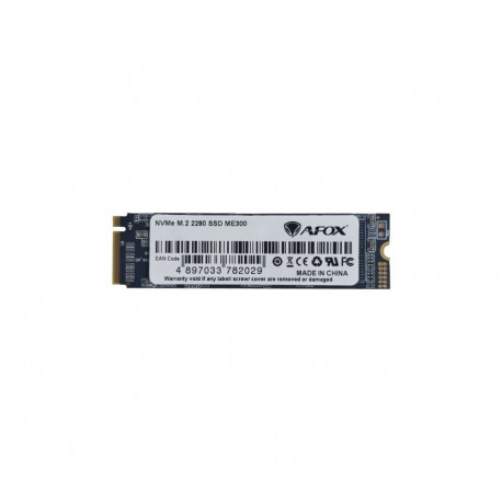 Here are the technical specifications and details for the AFOX ME300 128GB SSD:
