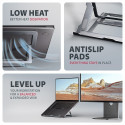 STND-LAG ALU stand for laptops 10-17 8 positio