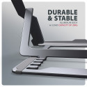 STND-LAG ALU stand for laptops 10-17 8 positio