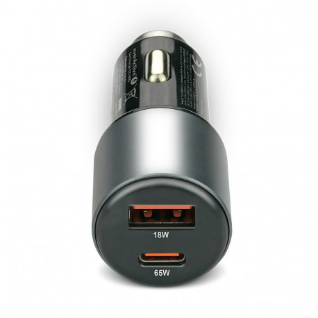 Product Overview: High-Power Dual Port Car Charger (83W)
The CC-60Q