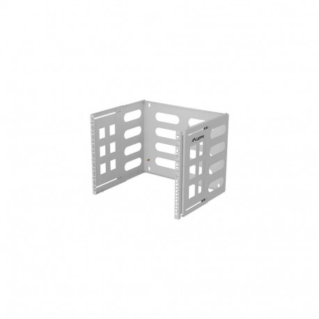 Rack wall mount 19" 8U 497x400/240 gray