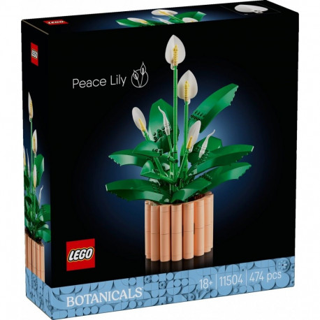 Building Block Set - Peace Lily Potted Plant (11504)