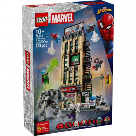 Blocks Super Heroes 76342 Spider-Man vs. Mysterio: The Daily Bugle