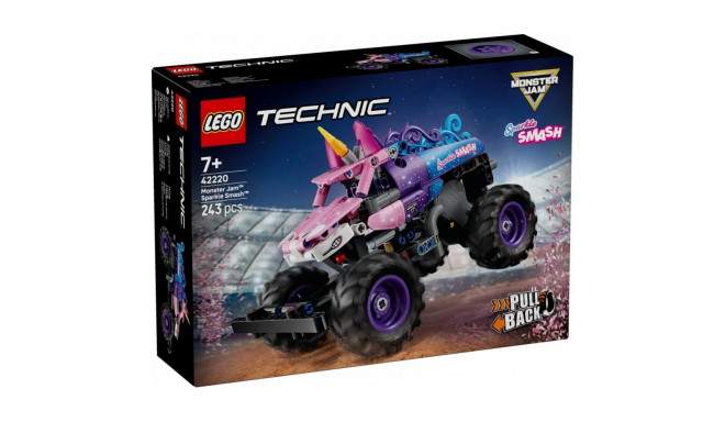 Blocks Technic 42220 Monster Jam Sparkle Smaash Pull-Back