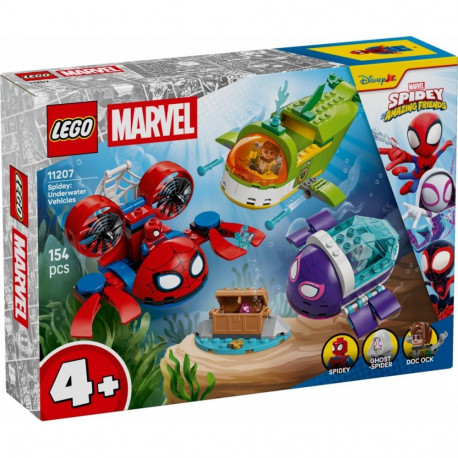 Spiderman Underwater Vehicles Building Blocks 11207