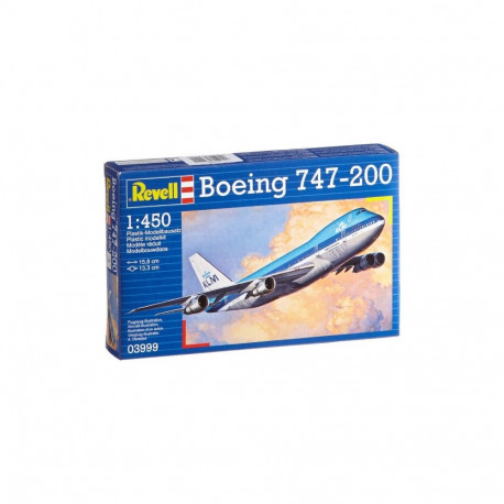 Plastic model Boeing 747-200