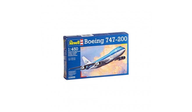 Plastic model Boeing 747-200