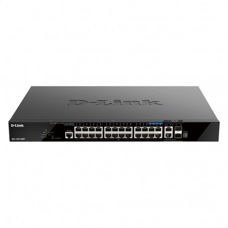 D-Link DGS-1520-28MP 28-Port Layer 3 Stackable Smart Managed Switch
*   10/