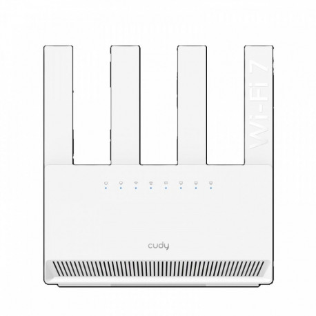 Router WR3600 BE3600 Gigabit Dual Band Wi-Fi 7 Router 4 x 10/100/1000Mbps Ports, 4 x 5dBi fixed ante