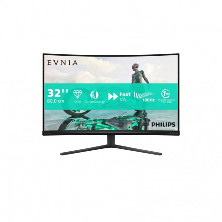 Monitor Philips Evnia 3000 32M2C3500L 32" QHD 180Hz Curved