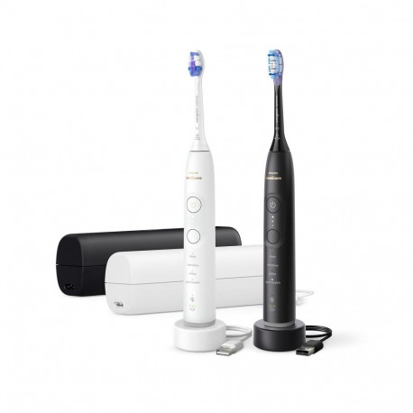 Electric Toothbrush Philips Sonicare HX7429/02 4 Modes Pressure Sensor Black White