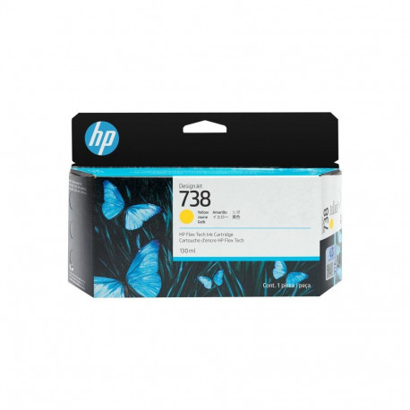 Ink Cartridge - HP 738 130ml Yellow