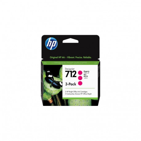 Ink Cartridge HP 712 Magenta 3-Pack