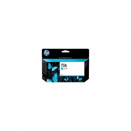Ink Cartridge HP DesignJet 728 130ml Cyan