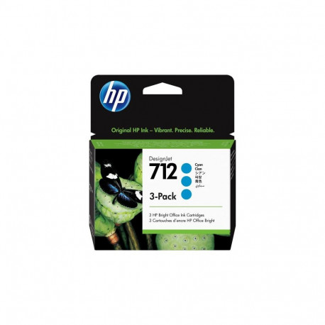 Ink Cartridge HP 712 24-33ml Cyan
