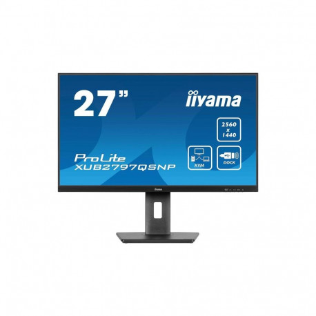 Iiyama Monitor ProLite XUB2797QSNP-B1 27" QHD IPS USB-C KVM
