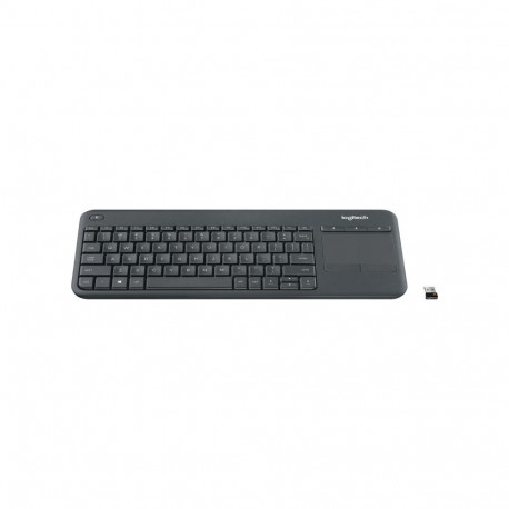 Keyboard - Logitech Wireless Touch Keyboard K400 Plus (Wireless, Touchpad, 18 months battery life)
