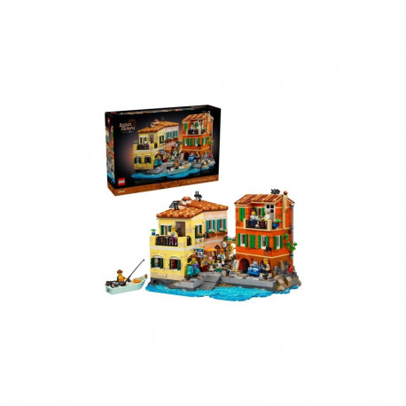 Construction Set - LEGO IDEAS 21359 Italian Riviera 3251 Pieces 10 Minifigures
