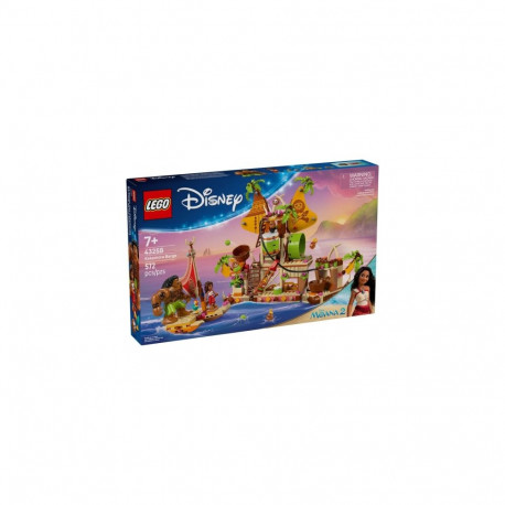 Toy Building Set - LEGO DISNEY 43258 Kakamora Barge 572 Pieces 2 Minifigures