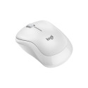 Computer Mouse Logitech M240 Silent Wireless Bluetooth 18-Month Battery Life White