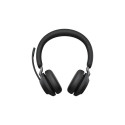 Wireless Headset - Jabra Evolve2 65 USB-C Ms Stereo, Black