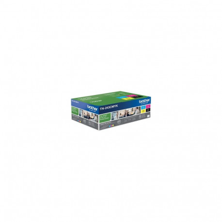 Printer Toner Cartridge - Brother Tn-243cmyk, Yellow, Black