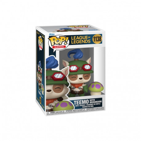 FUNKO POP! Vinyl figuur: League of Legends - Teemo with Mushroom