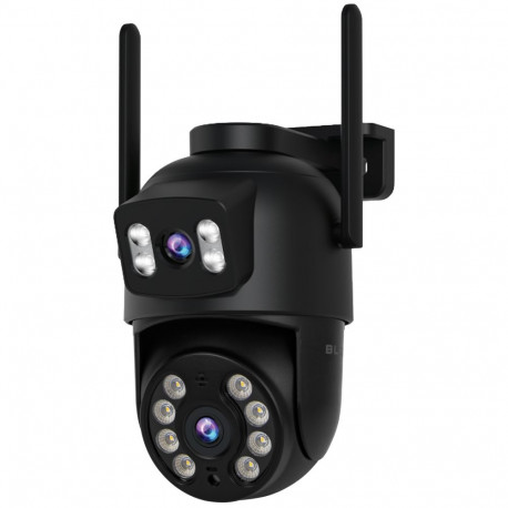 BLOW kaamera 78-682# i-306 WiFi kahe objektiiviga 6MP iCSee, must