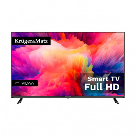 Kruger&Matz 43" FHD nutikas teler DVB-T2/S2 H.265 Hevc