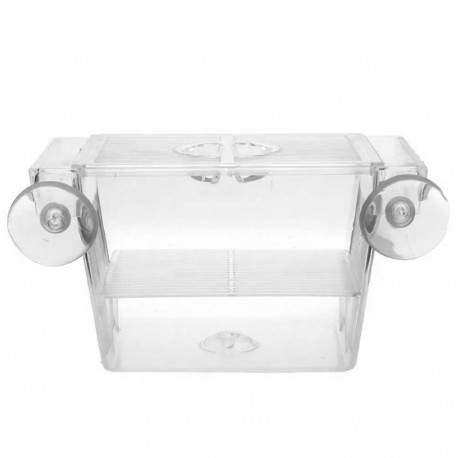 DA361 väike läbipaistev akvaariuminurk 13x7x7cm