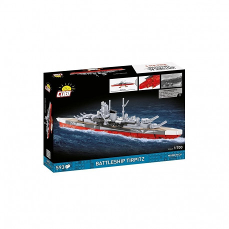 Klocki battleship tirpitz 593 klocki