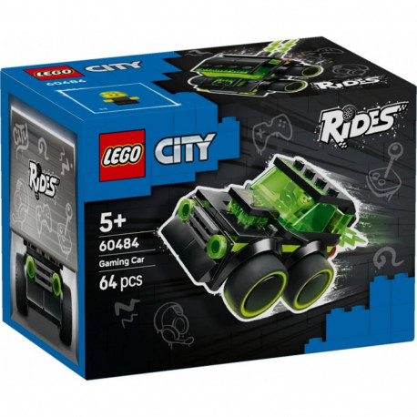 Klocki city 60484 sõidukid - mänguline võidusõiduauto