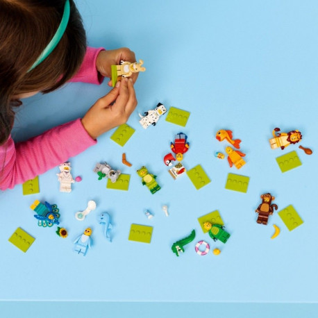 Klocki minifiguurid 71051 minifiguurid seeria 28 - loomad (tk)