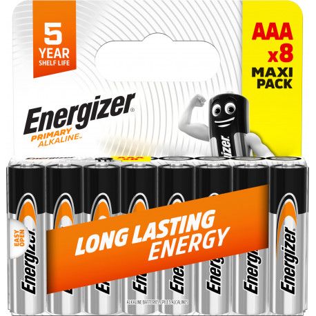 Energizer patarei Primary Alkaline AAA DHP8