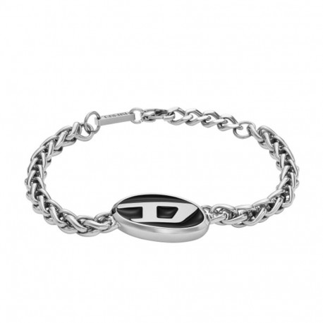 Men's Bracelet Diesel DX1469040 Silver