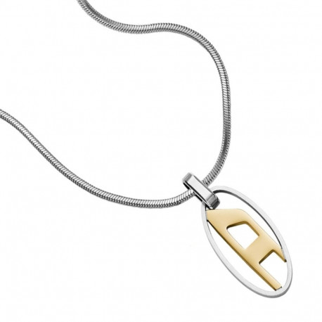 Ladies' Pendant Diesel DX1421931 Silver