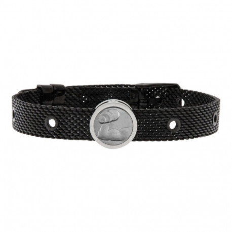 Unisex Bracelet Athlete Talent Jewels TJA-1-11-03-2-235 Black